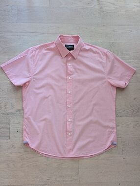 Bonobos Short-Sleeve Button-Down Shirt Size L
